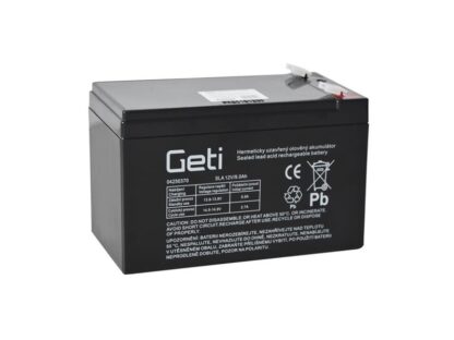 Batéria olovená 12V 9Ah GETI (konektor 6