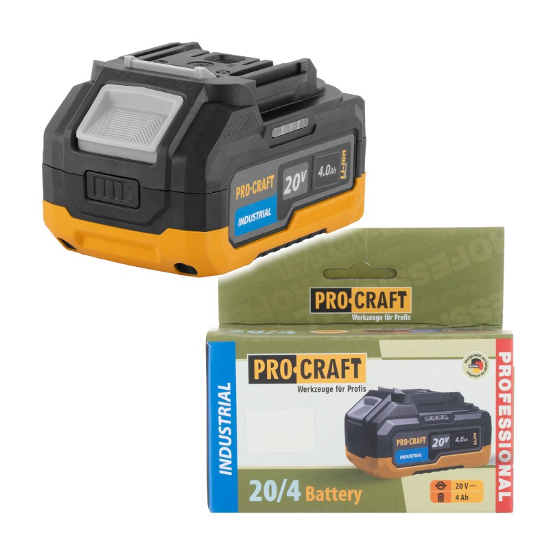 Batéria PROCRAFT Industrial 20V 4000mAh 20/4